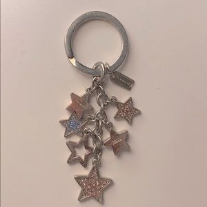 Coach Star Keychain